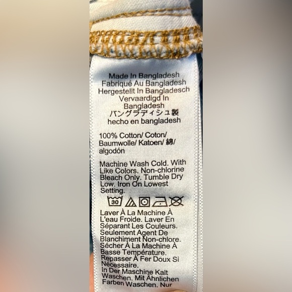 NWT J. Crew Factory 90s Vintage Baggy Jean in Light Blue Wash, Distressed, 30 - Picture 11 of 14